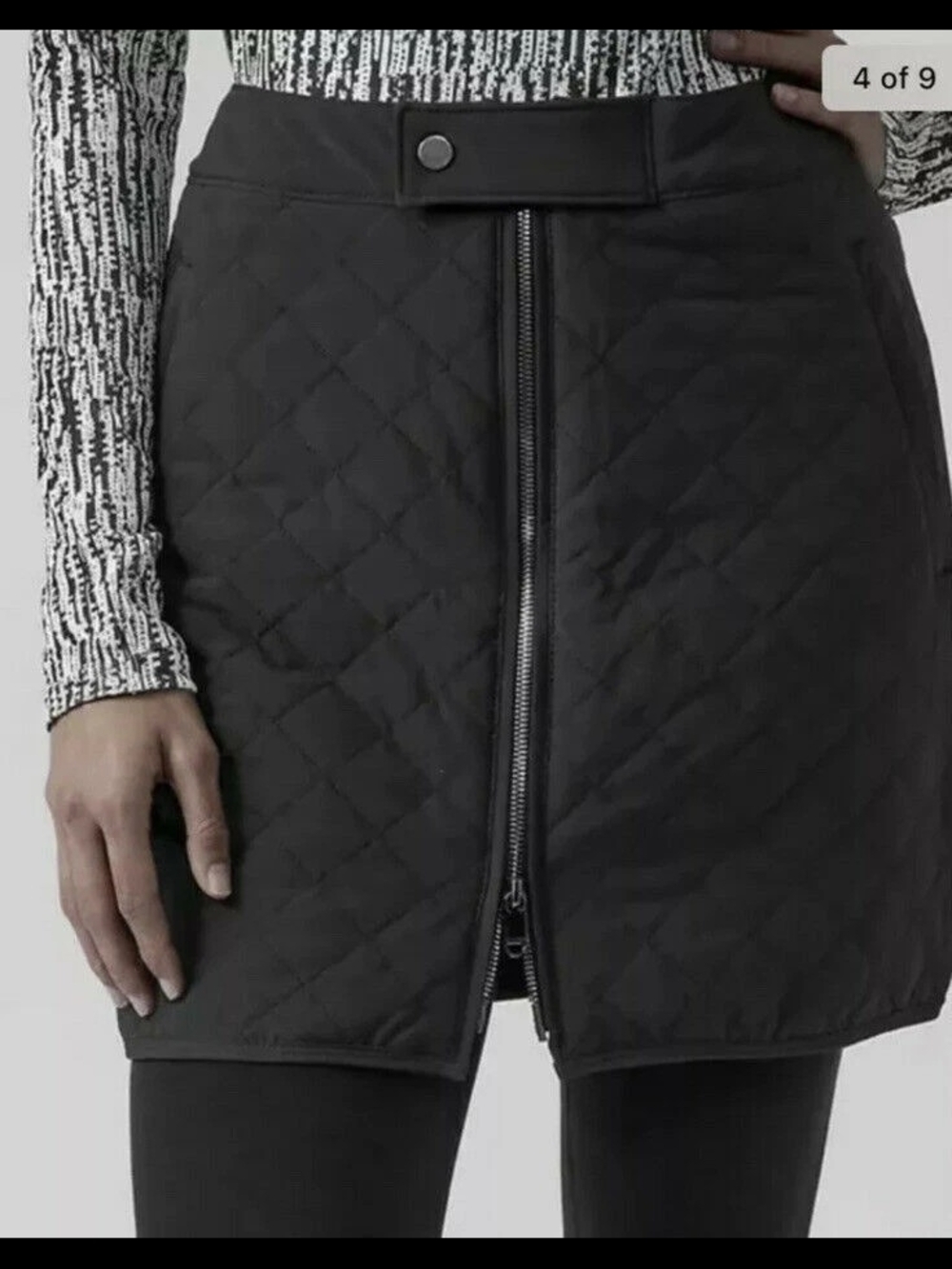 Athleta Apres Ski Quilted Skirt